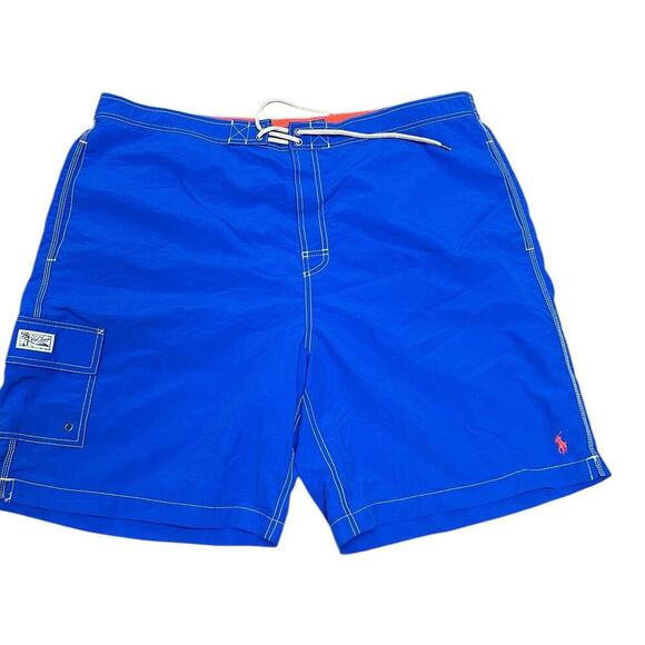 Polo by Ralph Lauren Other - Polo by Ralph Lauren Lined Royal Blue Men's Swim Shorts 2XB Big